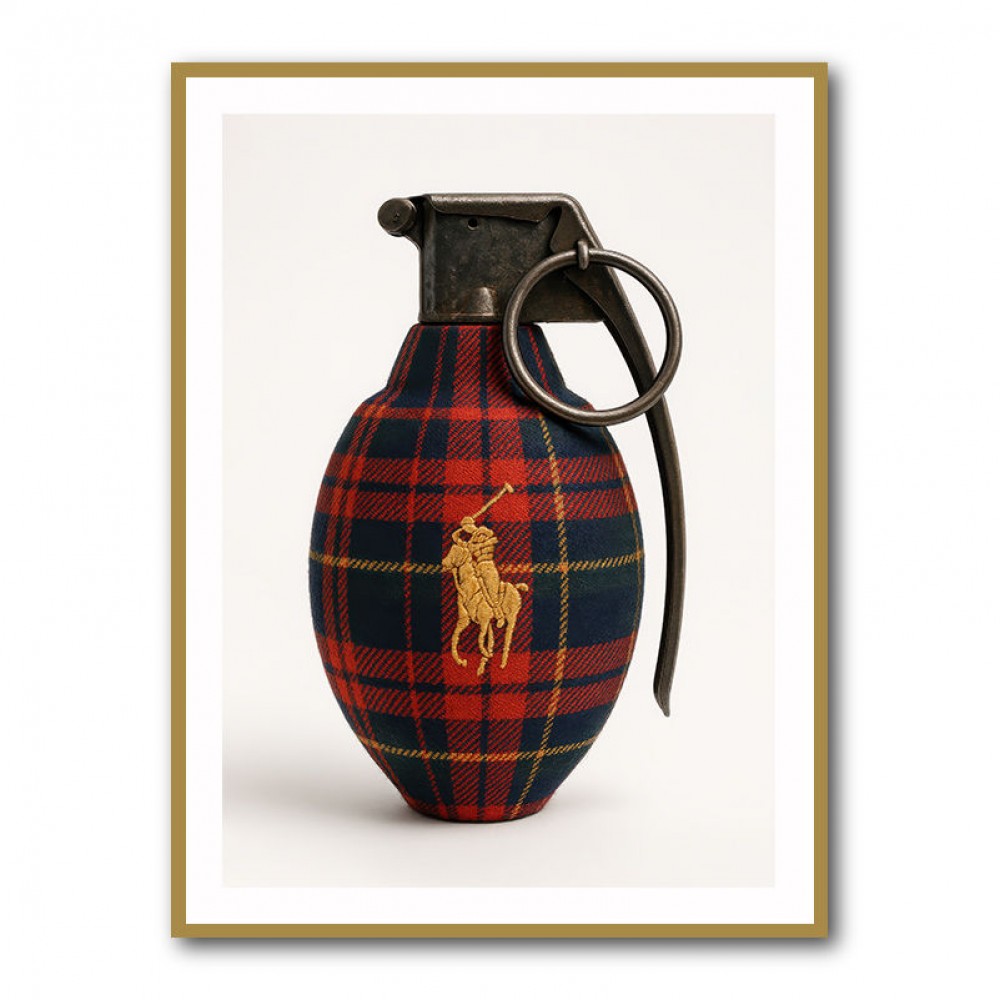 Ralph Lauren Fashion Inspired Grenade 1 Wall Art 